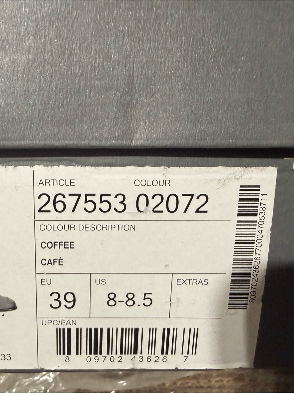 Ecco shape 55 brown booties Color (EU 39 / US 8-8.5)